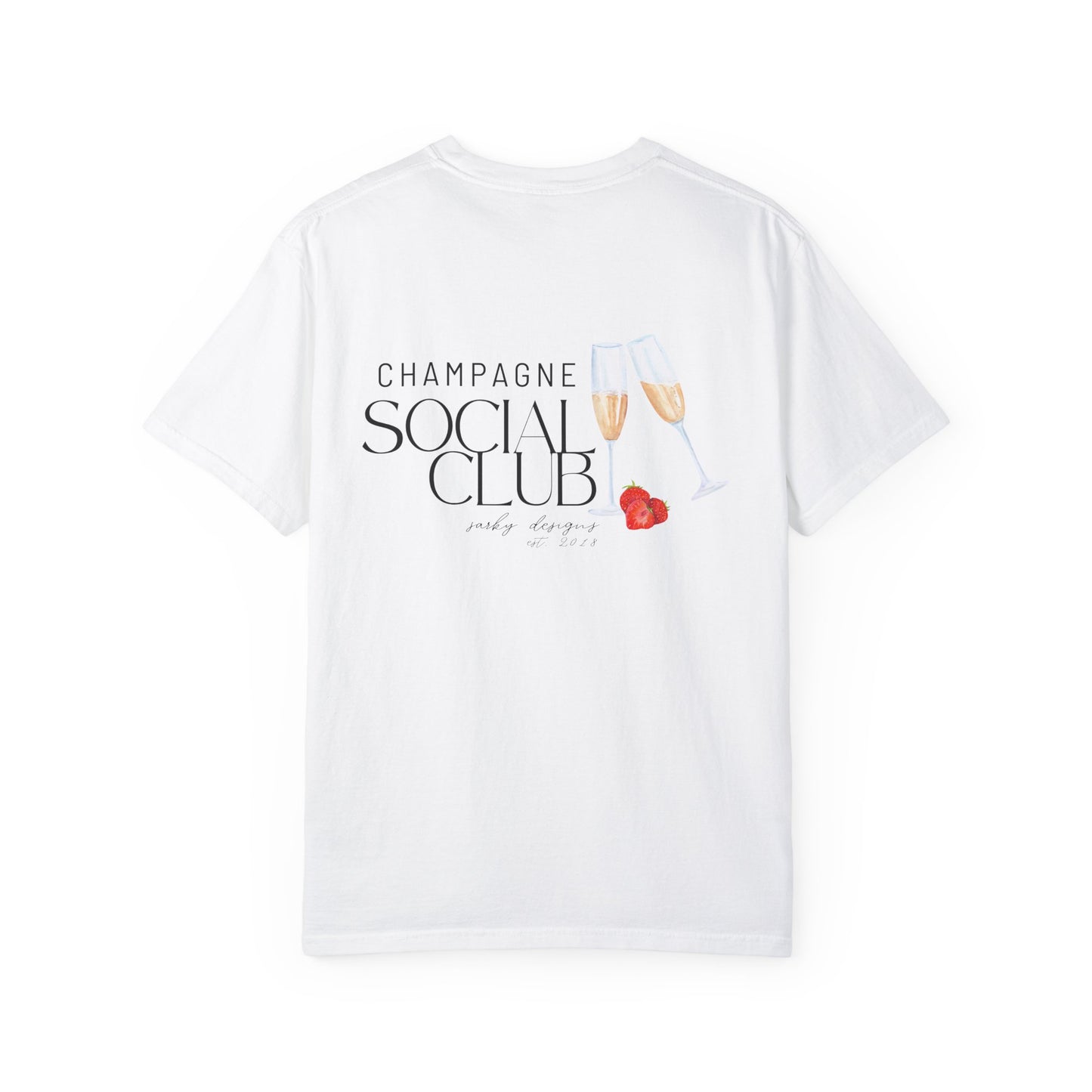 CHAMPAGNE SOCIAL CLUB TEE