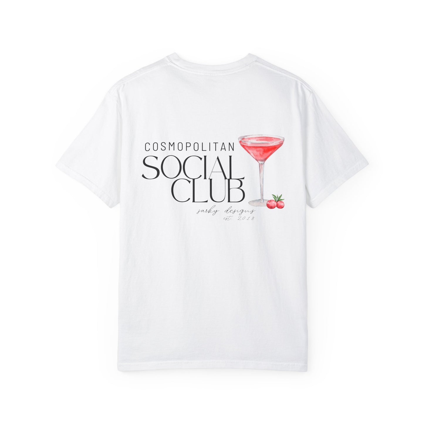 COSMOPOLITAN SOCIAL CLUB TEE