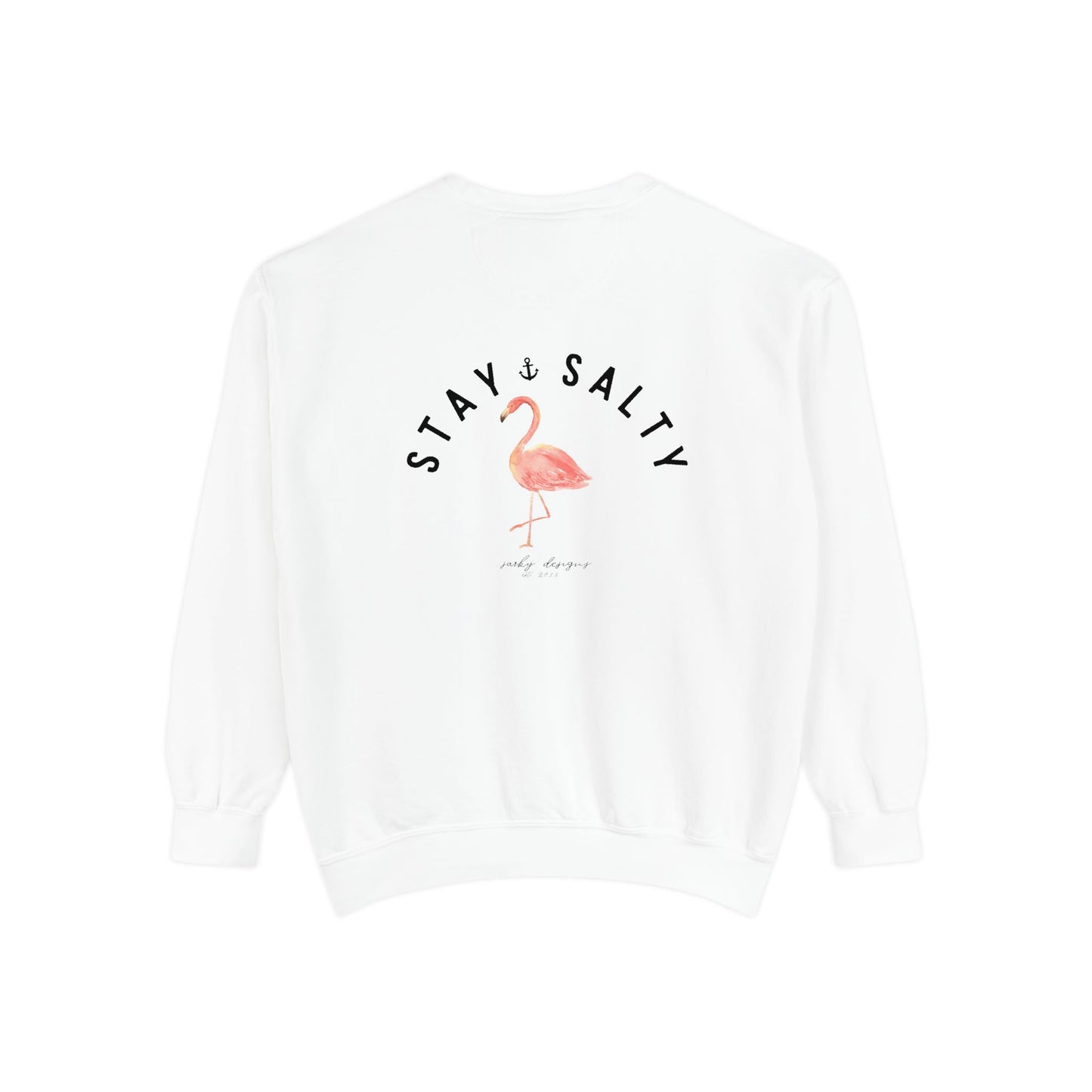 FLAMINGO STAY SALTY CREW