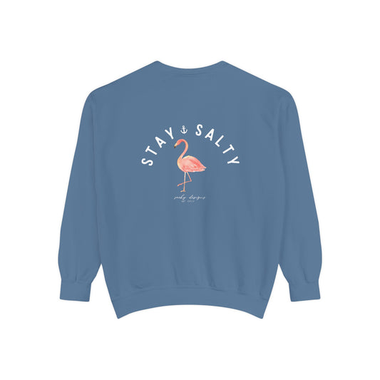 FLAMINGO STAY SALTY CREW