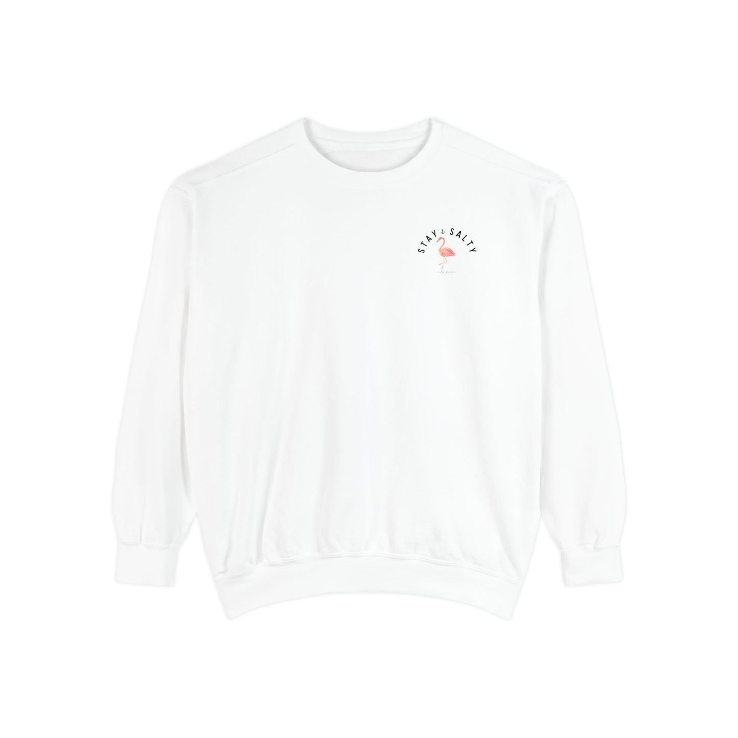 FLAMINGO STAY SALTY CREW