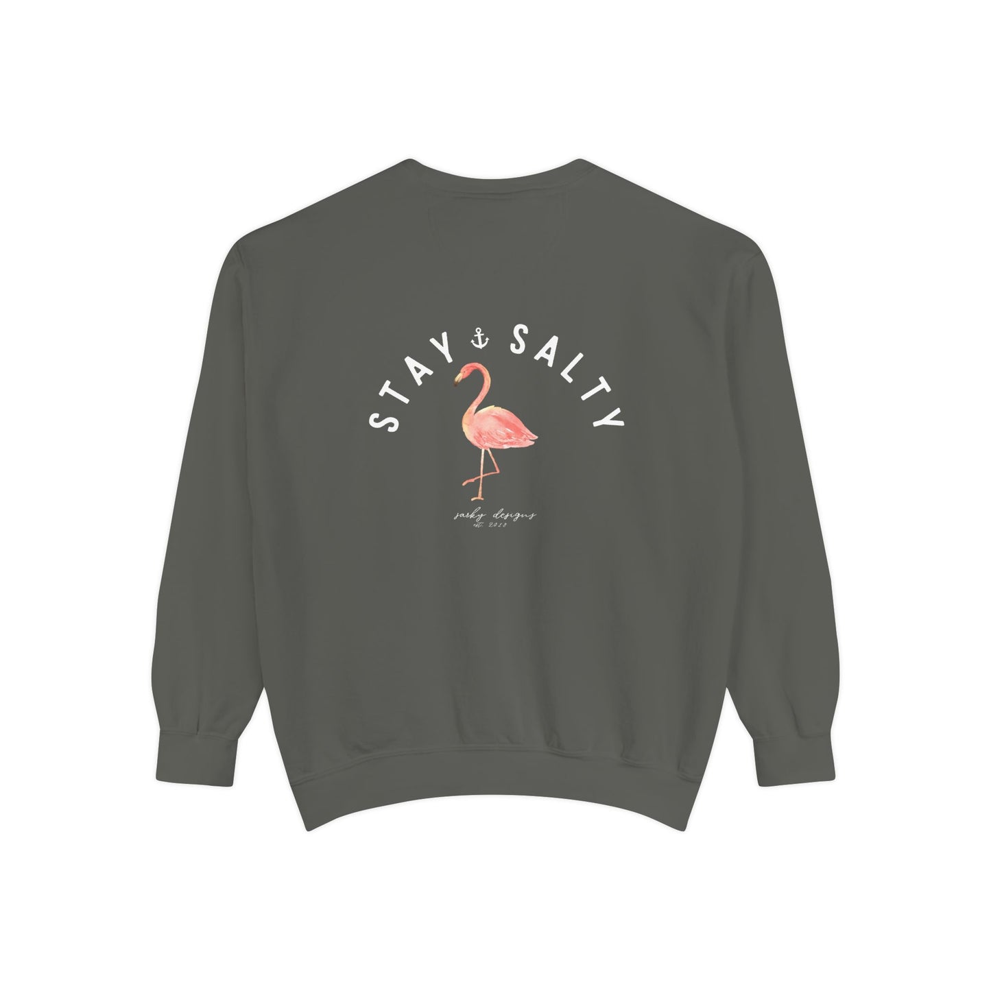 FLAMINGO STAY SALTY CREW