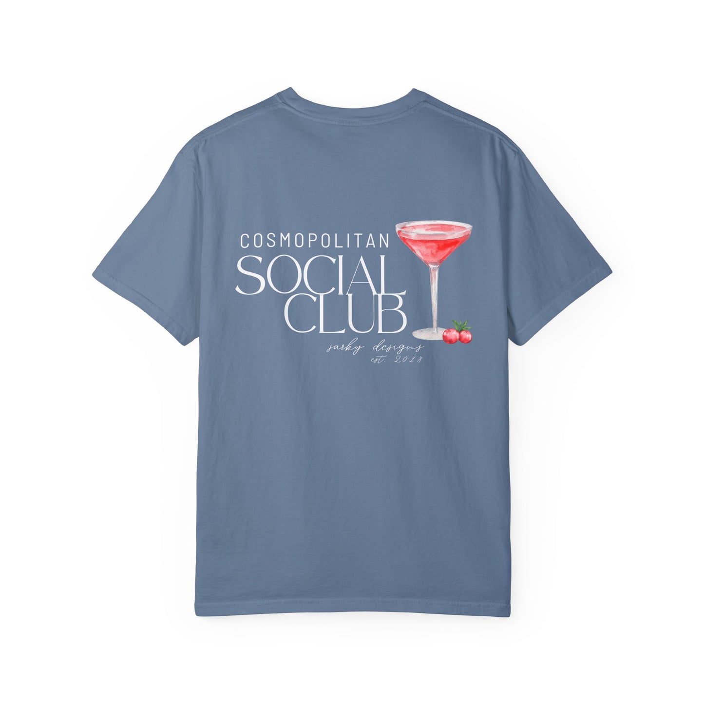 COSMOPOLITAN SOCIAL CLUB TEE