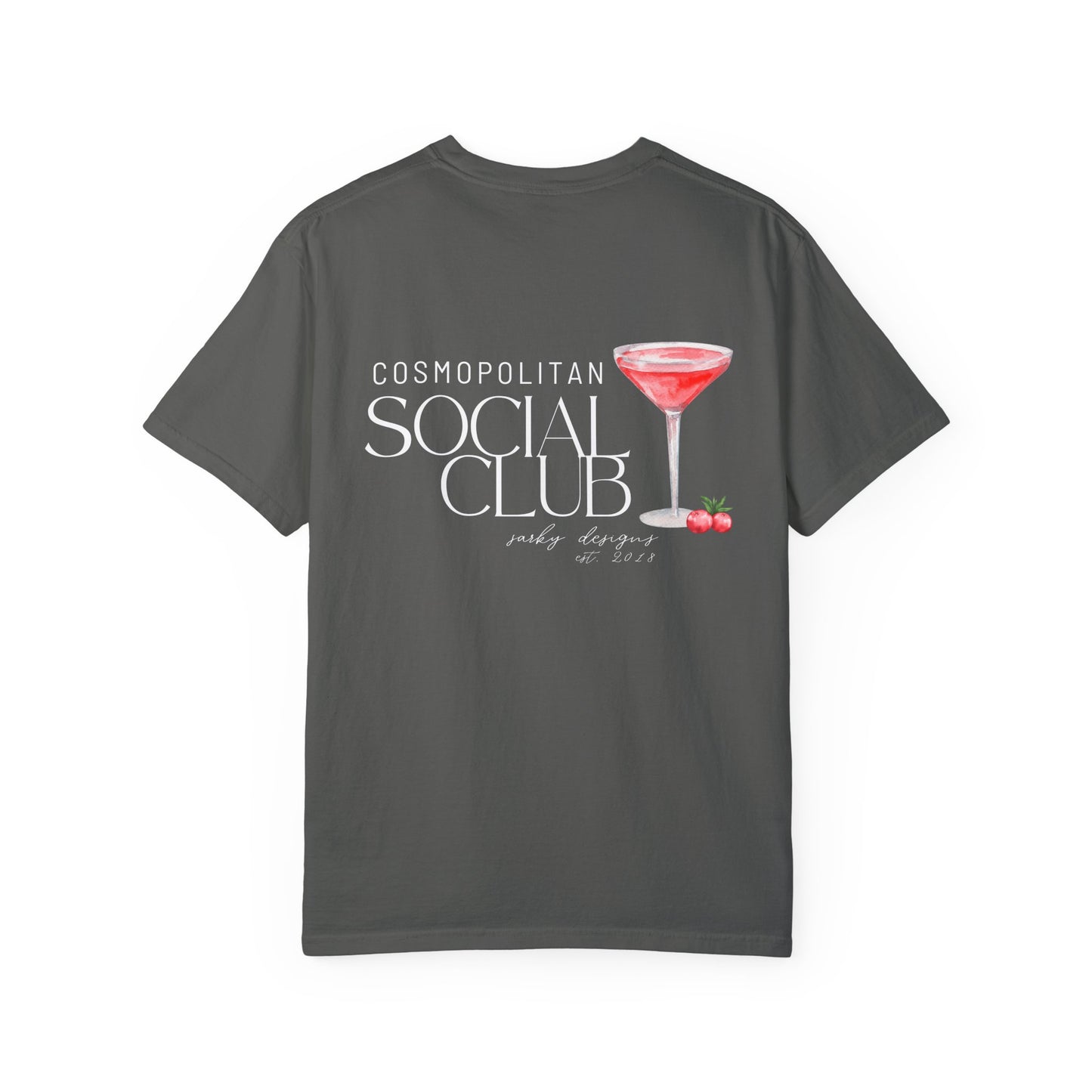 COSMOPOLITAN SOCIAL CLUB TEE